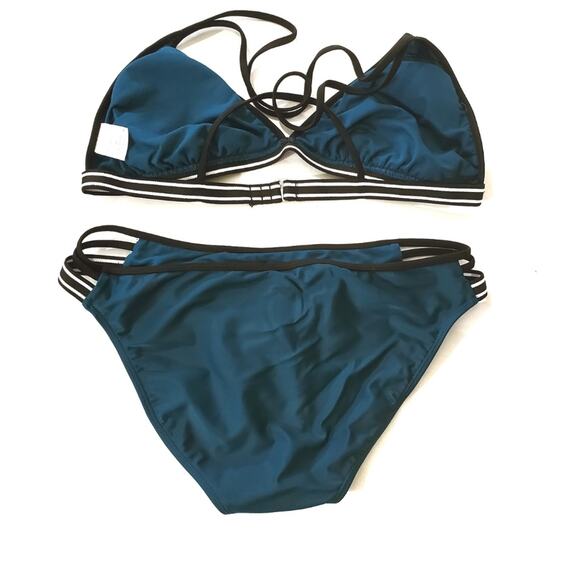 Xhilaration | Sz L Bottom Sz XL Top Sporty Bikini - Picture 2 of 7